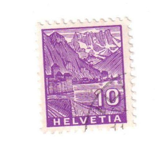 Timbre Oblitéré : Suisse
