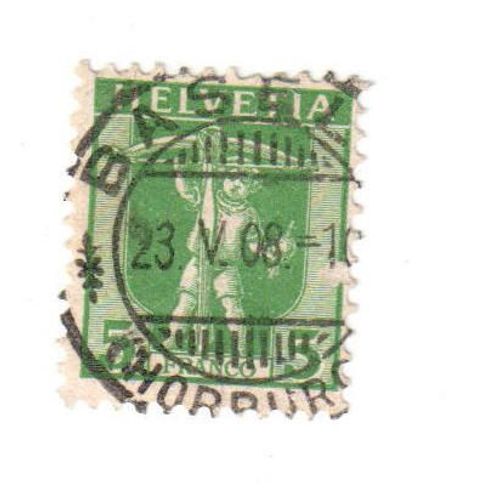 Timbre Oblitéré : Suisse