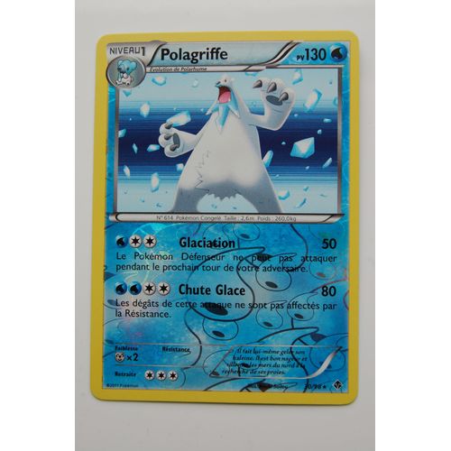 Polagriffe - Reverse - Pokemon Noir Et Blanc - Pouvoirs Emergents -30/98