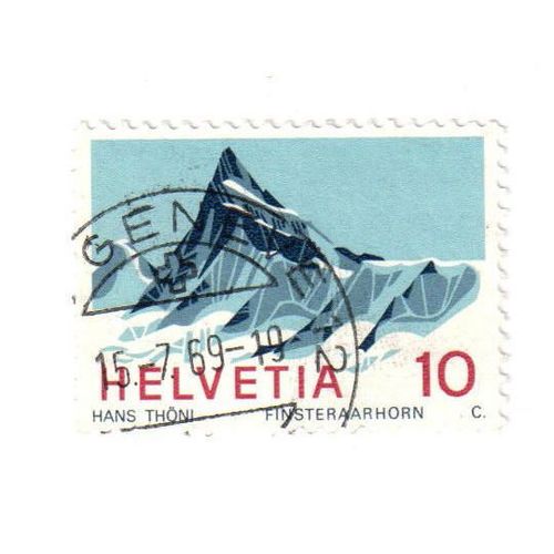 Timbre Oblitéré : Suisse