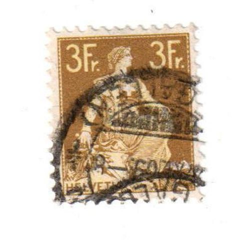 Timbre Oblitéré : Suisse