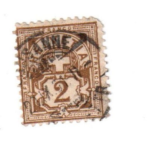Timbre Oblitéré : Suisse