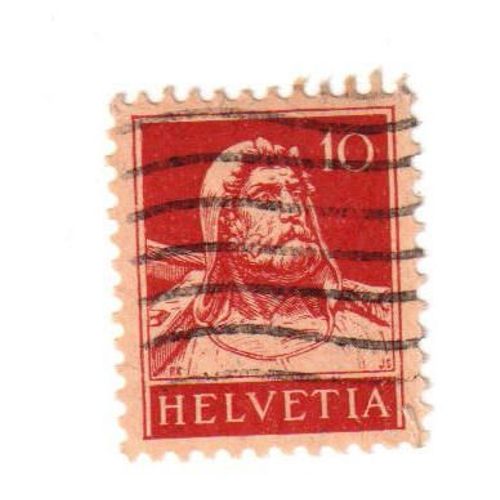 Timbre Oblitéré : Suisse