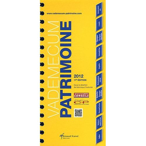 Vademecum Du Patrimoine 2012