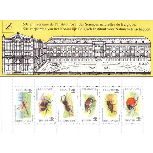 Carnet "Insectes" Belgique 1996
