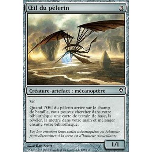 Oeil Du Pèlerin ( Pilgrim's Eye ) - Magic Mtg - Worldwake Vf Mint 128 - C