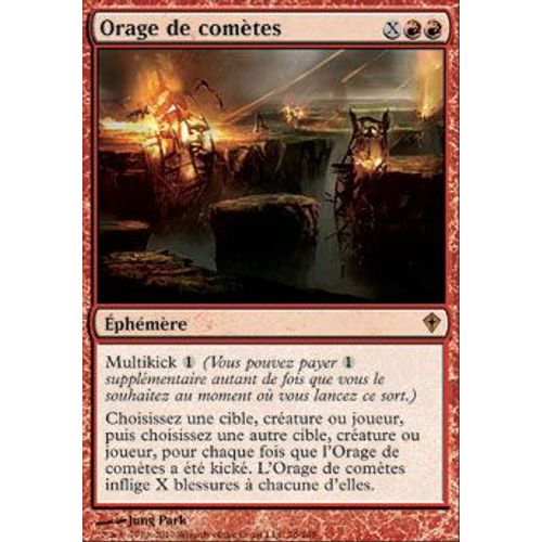 Orage De Comètes ( Comet Storm ) - Magic Mtg - Worldwake Vf Mint 76 - M