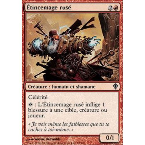 Étincemage Rusé ( Cunning Sparkmage ) - Magic Mtg - Worldwake Vf Mint 79 - U