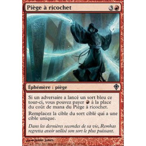 Piège À Ricochet ( Ricochet Trap ) - Magic Mtg - Worldwake Vf Mint 87 - U
