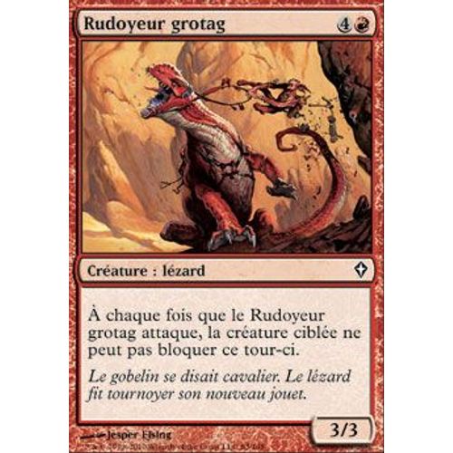 Rudoyeur Grotag ( Grotag Thrasher ) - Magic Mtg - Worldwake Vf Mint 83 - C