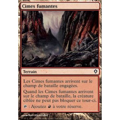 Cimes Fumantes ( Smoldering Spires ) - Magic Mtg - Worldwake Vf Mint 143 - C