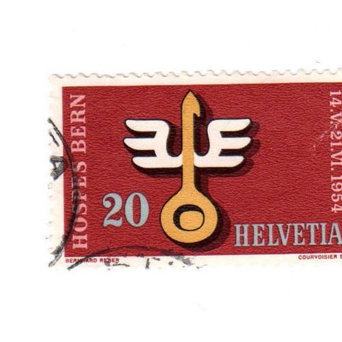 Timbre Oblitéré : Suisse