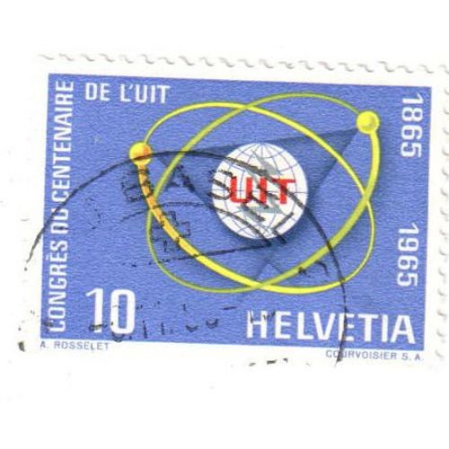 Timbre Oblitéré : Suisse