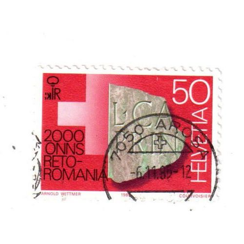 Timbre Oblitéré : Suisse