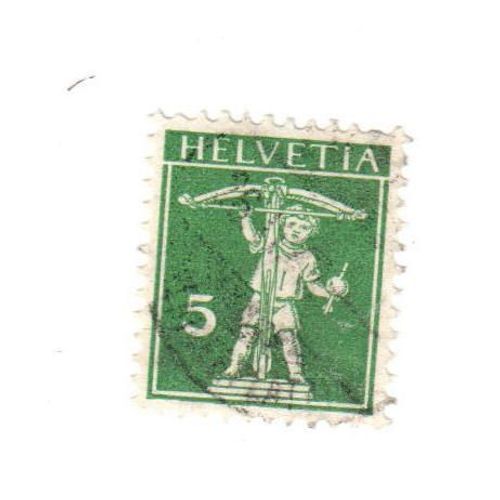Timbre Oblitéré : Suisse