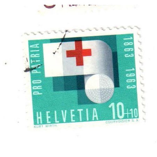 Timbre Oblitéré : Suisse