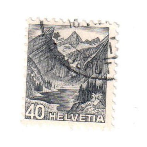 Timbre Oblitéré : Suisse