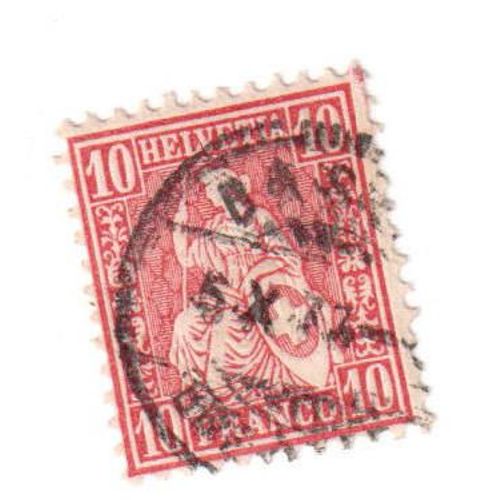 Timbre Oblitéré : Suisse