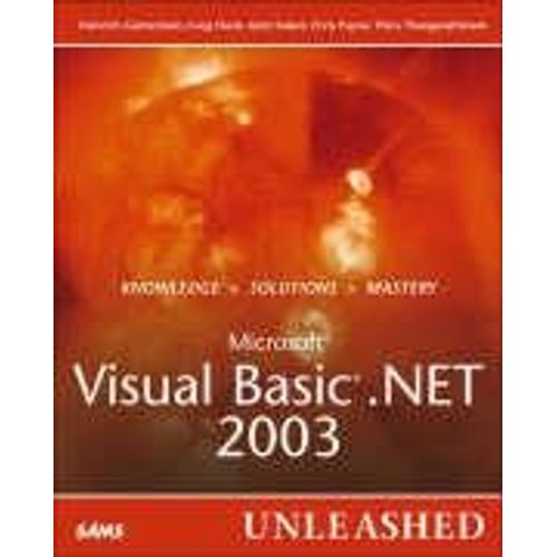 Microsoft Visual Basic .Net 2003 Unleashed