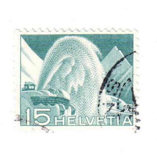 Timbre Oblitéré : Suisse
