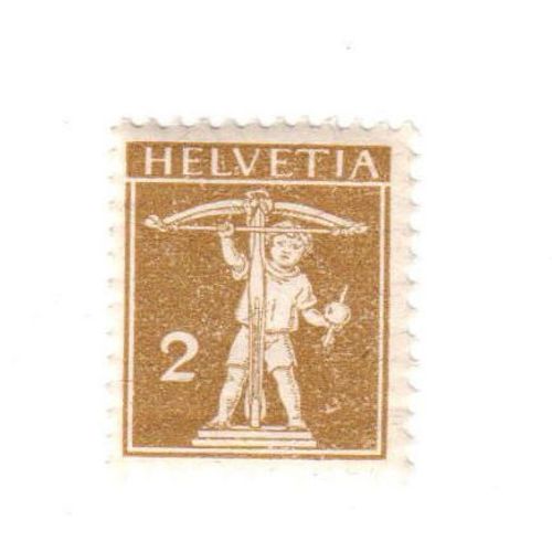 Timbre Oblitéré : Suisse