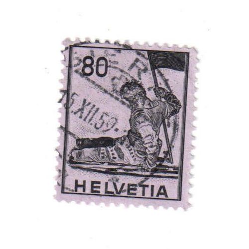 Timbre Oblitéré : Suisse