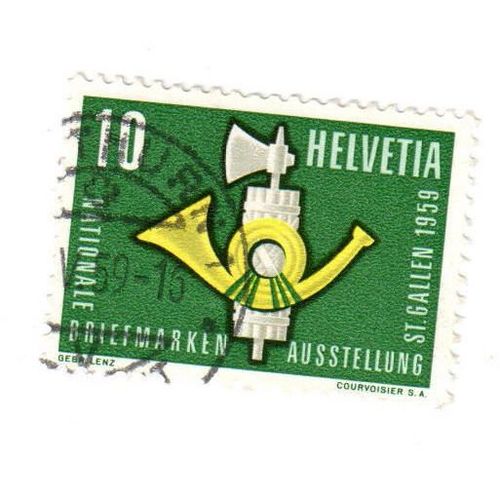 Timbre Oblitéré : Suisse