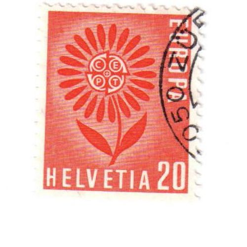Timbre Oblitéré : Suisse