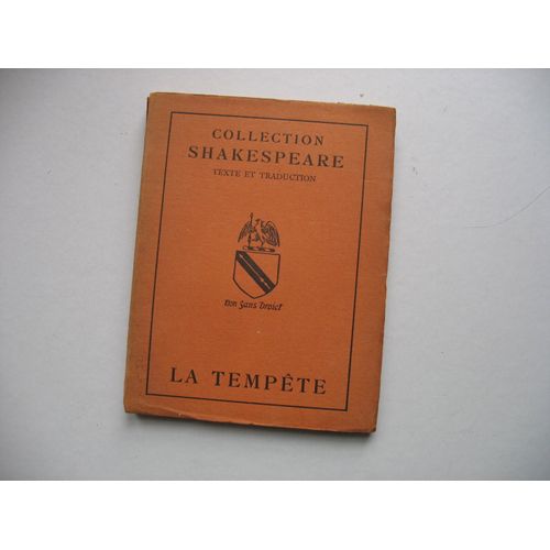La Tempete - Collection Shakespeare