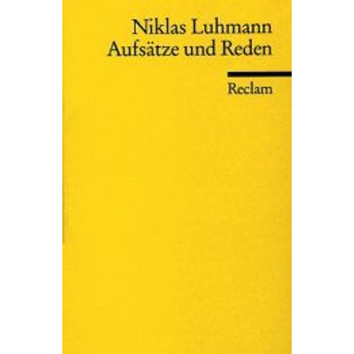 Aufsätze Und Reden