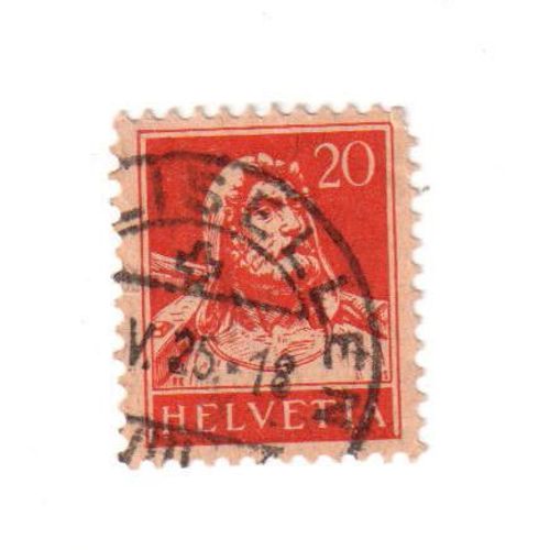 Timbre Oblitéré : Suisse