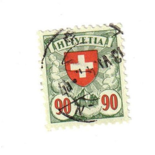 Timbre Oblitéré : Suisse