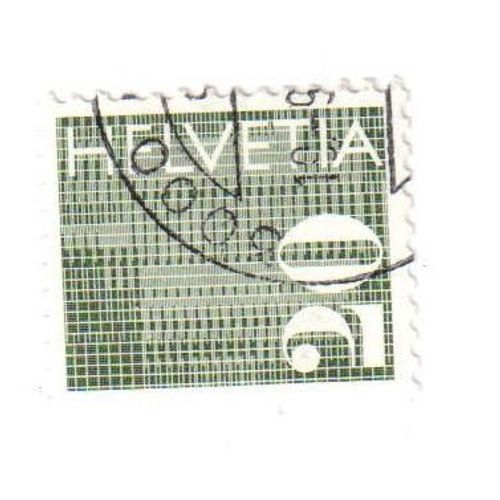 Timbre Oblitéré : Suisse