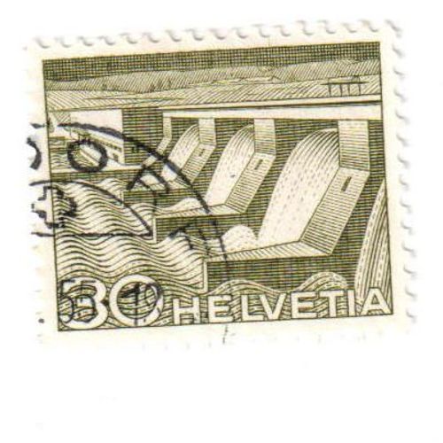 Timbre Oblitéré : Suisse