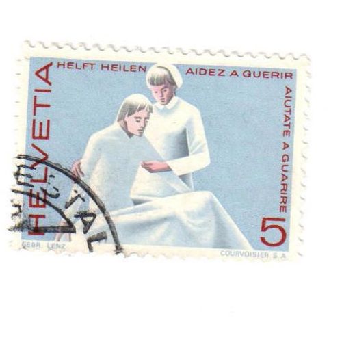 Timbre Oblitéré : Suisse
