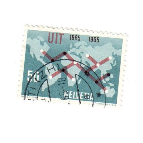 Timbre Oblitéré : Suisse