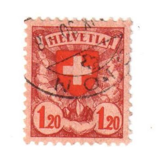 Timbre Oblitéré : Suisse