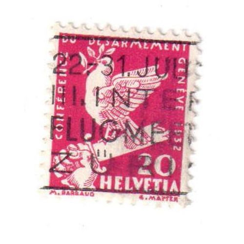 Timbre Oblitéré : Suisse