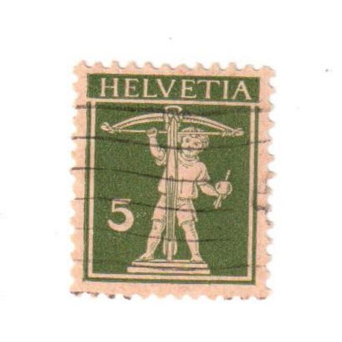Timbre Oblitéré : Suisse