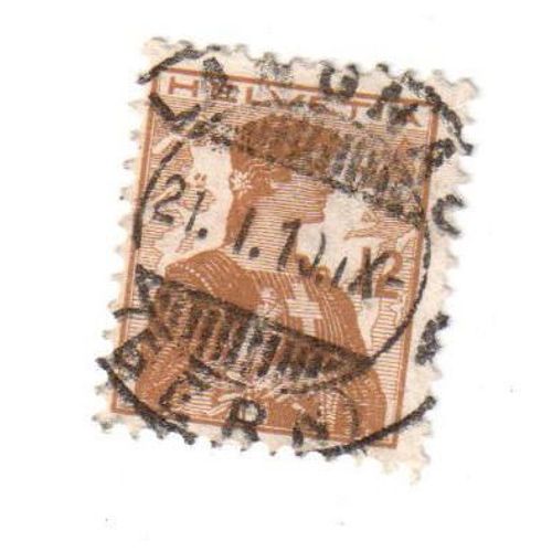 Timbre Oblitéré : Suisse