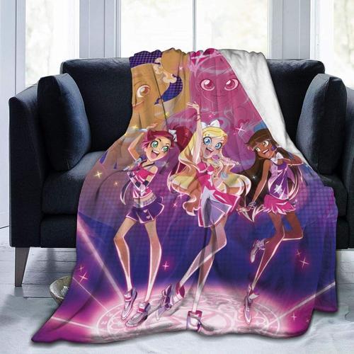 Lolirock Couverture En Flanelle Ultra Douce Et Chaude Pour Salon Et Chambre À Coucher