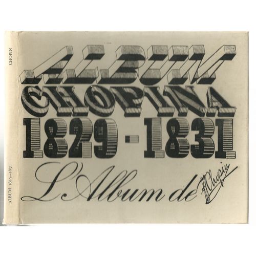 Album Chopina 1829-1831, L'album De Chopin (Polonais-Français)