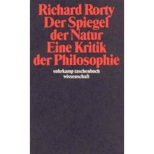 Der Spiegel Der Natur: Eine Kritik Der Philosophie