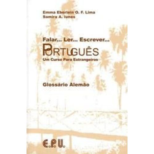 Falar Ler Escrever Portug. Glossar.
