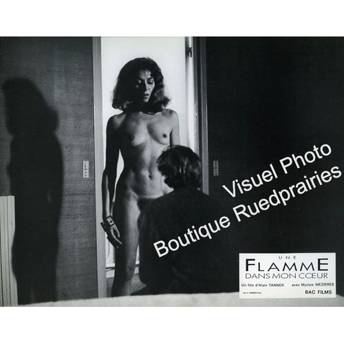 Une Flamme Dans Mon Coeur : Jeu De 8 Photos D'exploitation Cinématographique - Format 21,5x27 Cm - De Alain Tanner Avec Myriam Mézières, Benoit Régent, Aziz Kabouche, Jean-Yves Berteloot - 1987