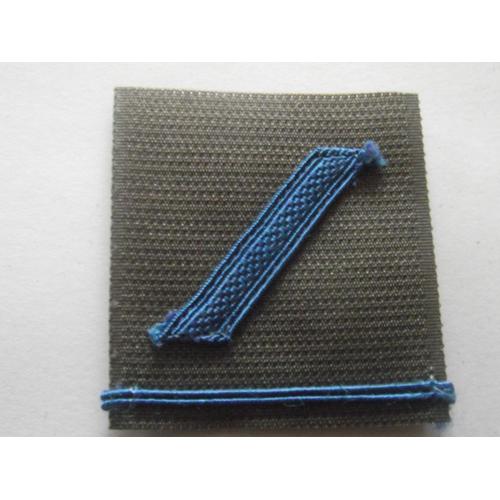 Velcro De Poitrine Matériel Grade 1ère Classe Service Long Armée De Terre