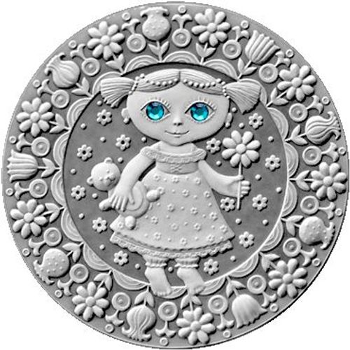 Biélorussie 2009 - 20 Roubles - Signe Du Zodiaque Vierge Argent  925/1000