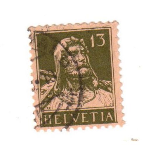 Timbre Oblitéré : Suisse