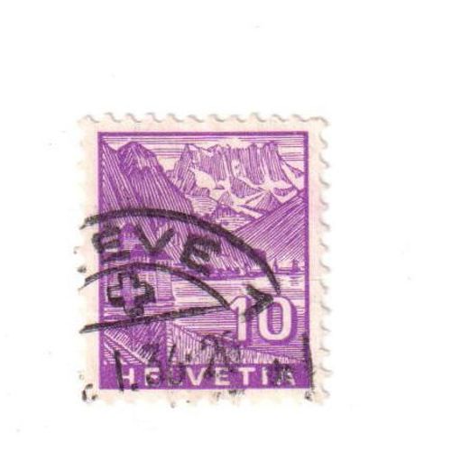 Timbre Oblitéré : Suisse