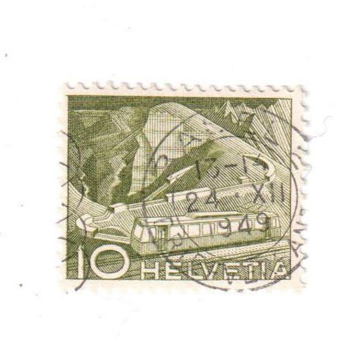 Timbre Oblitéré : Suisse